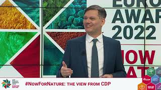 Why it's now for nature | CDP Europe Awards 2022