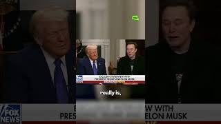 Elon Musk says he loves Trump in joint Fox News interview