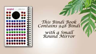 Sunaina Multicolor Plain  Doubleshade Bindi Book for Women \u0026 Girls..!