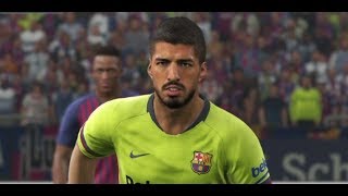 【バルセロナ全選手フェイス】ウイイレ2019体験版 PES2019 Barcelona player face