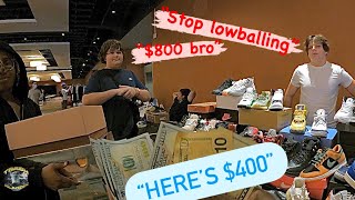 LOWBALLING AT SNEAKER EVENT $820 PROFIT