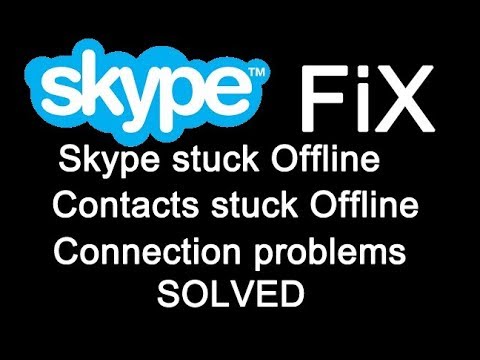 Skype Won't Go Online Skype Won't Go Online