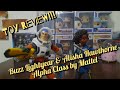 TOY REVIEW!!! Buzz Lightyear & Alisha Hawthorne 2-pack Figure, alpha class, from Mattel