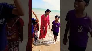 💥எங்க ஊர் beach 🏖️ எப்படி இருக்குன்னு சொல்லுங்க...🫣🤭😂😂🤣#comedy #like #funny #viral #subscribe