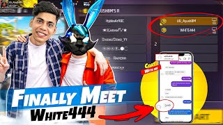 Finally White444 Sent Me Friend Request🔥🔥99% Headshot Rate Exposed🥵Live!!