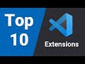 TOP 10 Best Visual Studio Code extensions | 2021
