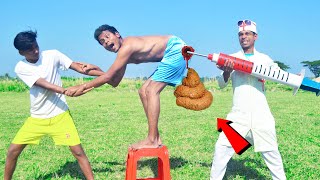 Top Funny Video 2022 Injection Wala Comedy Video New Funny Doctor Ep 70 By @FamilyFunTv​1