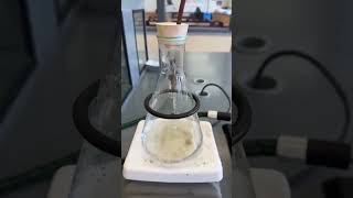 Superheated steam burns metal