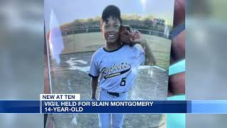 Vigil held for slain Montgomery 14-year-old