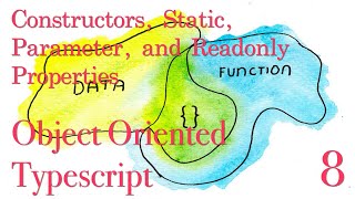 Object Oriented Typescript #8 - Constructors, Static, Parameter, and Readonly Properties,