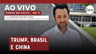 Brasil, China, Brics e COP30 com Trump de volta à cena | PODER EM PAUTA com DAWISSON BELÉM LOPES