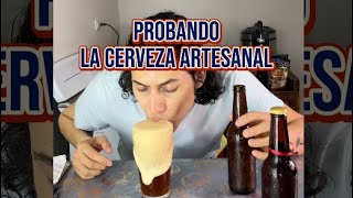 Catando la cerveza artesanal que hicimos desde cero