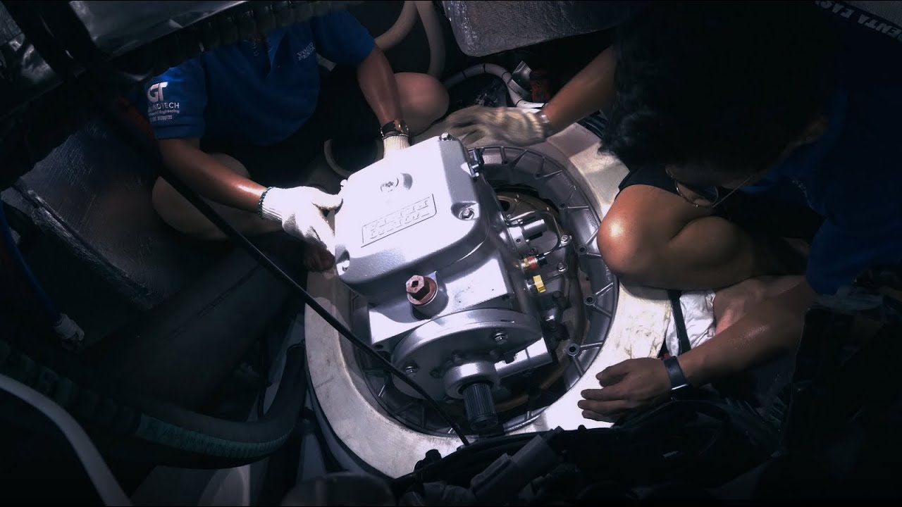 Installing A Volvo Penta IPS 15 Drive - YouTube