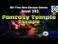 [Walkthrough] 501 Free New Escape Games level 393 - Fantasy temple escape - Complete Game