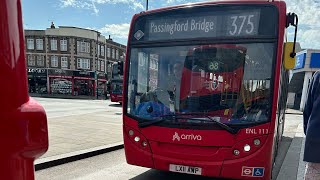 *LX11 AWP*Arriva London 2011Reg ADL Enviro200(Ex Stagecoach London)