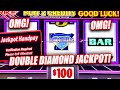 STRIKE IT RICH ON DOUBLE DIAMOND SLOT MACHINE ON THIS HIGH LIMIT ROOM SLOT MACHINE