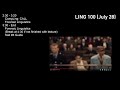 LING 100 - [10] Forensic Linguistics