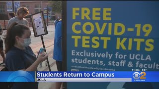 Students Return To UCLA For Fall Quarter