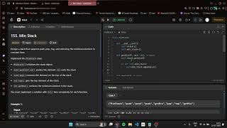 Ep 37: Solve LeetCode 155 – Min Stack | No Talk, Just Code in Python 🔥