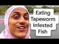 TikToker Eats Tapeworms for Views