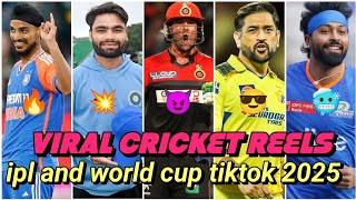 2025 🥵NEW CRICKET TIKTOK VIDEO 🚀//IPL TIK TOK VIDEO 👿//VIRAT KOHLI 🥶