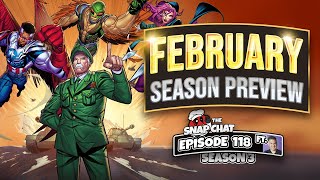 Does February's New Season Deliver? | Captain America Brave New World Card Preview | Snap Chat 118