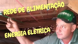 Como fazer rede de alimentação de energia elétrica em uma casa (163)