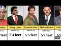 Real Height Of Famous Indian Actors In 2024