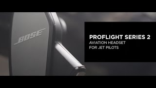 Bose ProFlight Series 2 Headset | Engineered by Bose. Refined by pilots