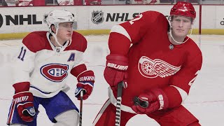 Montreal Canadiens vs Detroit Red wings - NHL Today 10/14/2022 Full Game Highlights - (NHL 23 Sim)