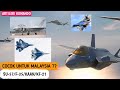 DUNIA MELONGO !! Jet baru Malaysia PILIH Su57,F35,Kaan atau Boramae, Sama Sama Garang. andai saja ??