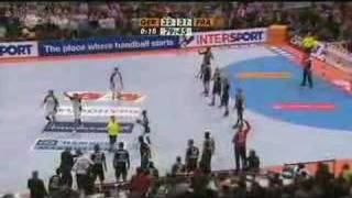 Finaleinzug Handball Deutschland - Frankreich
