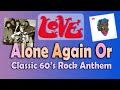 LOVE  -  Alone Again Or - Classic Rock from 1967, with LYRICS