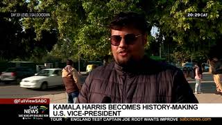 Many in India celebrate inauguration of Kamala Harris as US Vice President