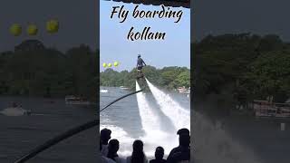 Fly boarding kerla 4K|| fly boarding kollam || water sports at kollam || KTDC || Flyboarding india