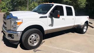 2014 Ford F350 Crew Cab, Long box Dooley, 6.7L diesel, 37K Miles, nearly $20,000 in upgrades ￼