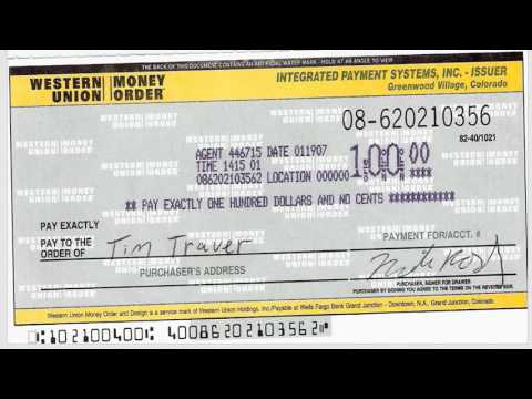 How to write a money order How to write a money order