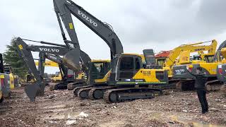 used Volvo EC210D backhoe excavator is on sale,.volvo EC140 volvo 240 volvo360 backhoe for sale