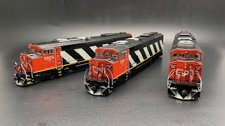 HO Scale GMD SD60F Production Sample Demo