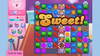 Candy Crush Saga Level 6851 NO BOOSTERS Cookie