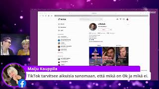 PikaLIVE - TikTok pohdintaa yrittäjien näkökulmasta Veera \u0026 Sanna