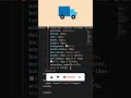 🚛 Pure CSS Truck 😱 loader | Pure CSS Animation 🔥 | HTML CSS | CSS Loader #shorts #programming