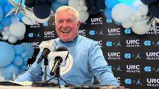 Mack Brown's Final UNC Press Conference | Inside Carolina Interviews