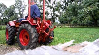 valpadana alpine 4x4 compact tractor, articulated steering