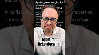 Apple hat den Bruttogewinn dank Services einmal mehr gesteigert. » eicker.TV