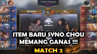 HEBOH !!! Item Baru Syno Chou !!! ICON vs WOW | MPL MY/SG Season 2 Qualifier 3 Match 2