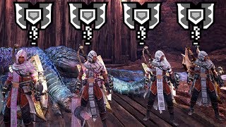 MHWorld | How strong are 4 Assassins Creed Charge Blades?