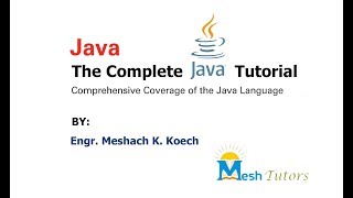 Comprehensive Java Tutorial 13: Boolean Data Types and Boolean Literals
