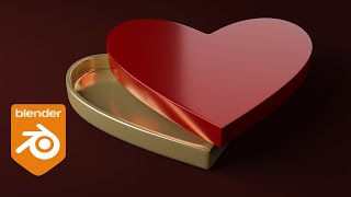 Blender 3D Magic: Create a Heart Chocolate Box for Your Valentine in Minutes