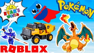 So Many Cool New Toys! Roblox Ryans World Playmobil Oh My GIF! Pokemon Game New Magic Tears